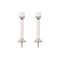 National Hardware 3 in. L Zinc Satin Nickel Silver Rigid Door Stop Mounts to wall 1 in. N325-464 - alternate 2
